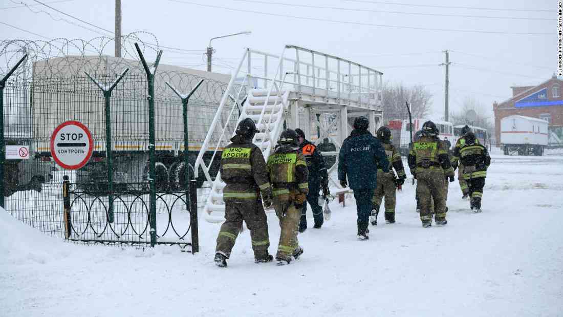 Russia gold mine accident: 53 miners dead