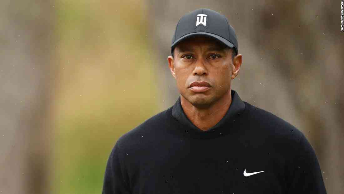 Tiger Woods: I'm not a golfer anymore
