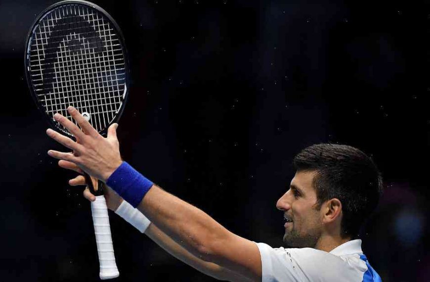 ATP Finals: Novak Djokovic wins in his first match in nearly two months
