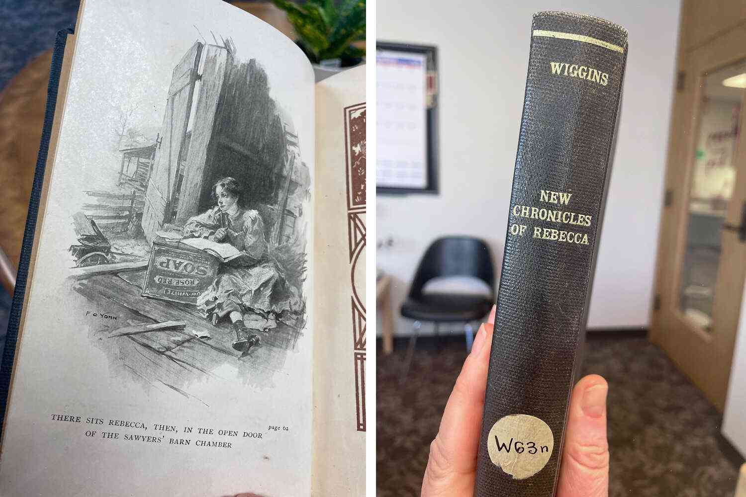 When a small library got its copy of a lost children's book back